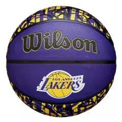 WILSON - Balón Basketball Nba #7 Tidye Los Angeles Lakers