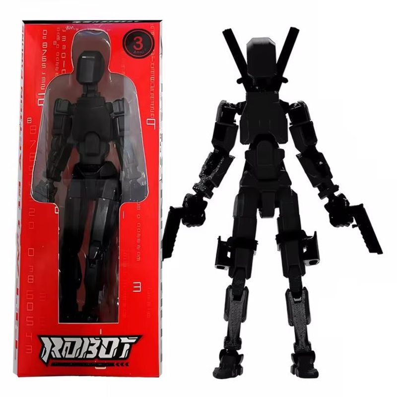 GENERICO - Misión 13 Figura Dummy 13 Negro