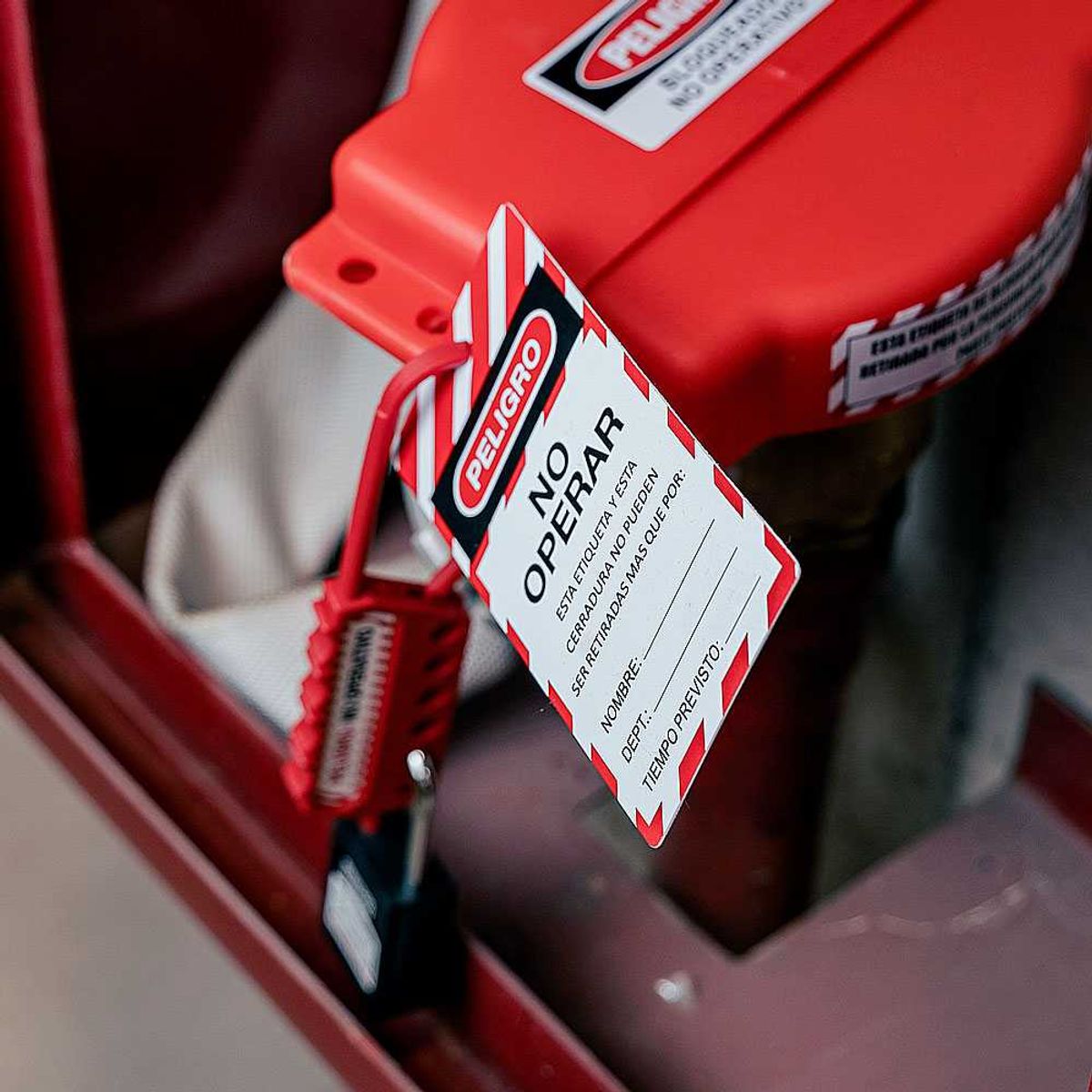 STEELPRO - Tarjeta No Operar Pack 25 unidades