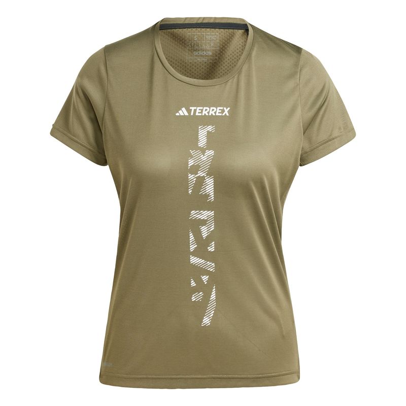 ADIDAS - Polera de Trail Running Terrex Agravic.-