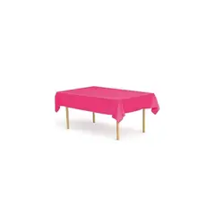 GENERICO - Mantel Plastico Rosado
