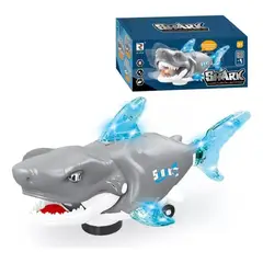 GENERICO - Tiburón A Batería Roboshark Con Luces Y Sonido