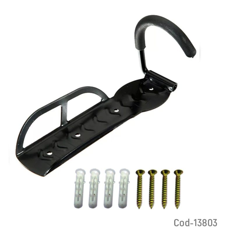 GENERICO - Soporte De Metal Porta Bicicleta Para Pared O Muro