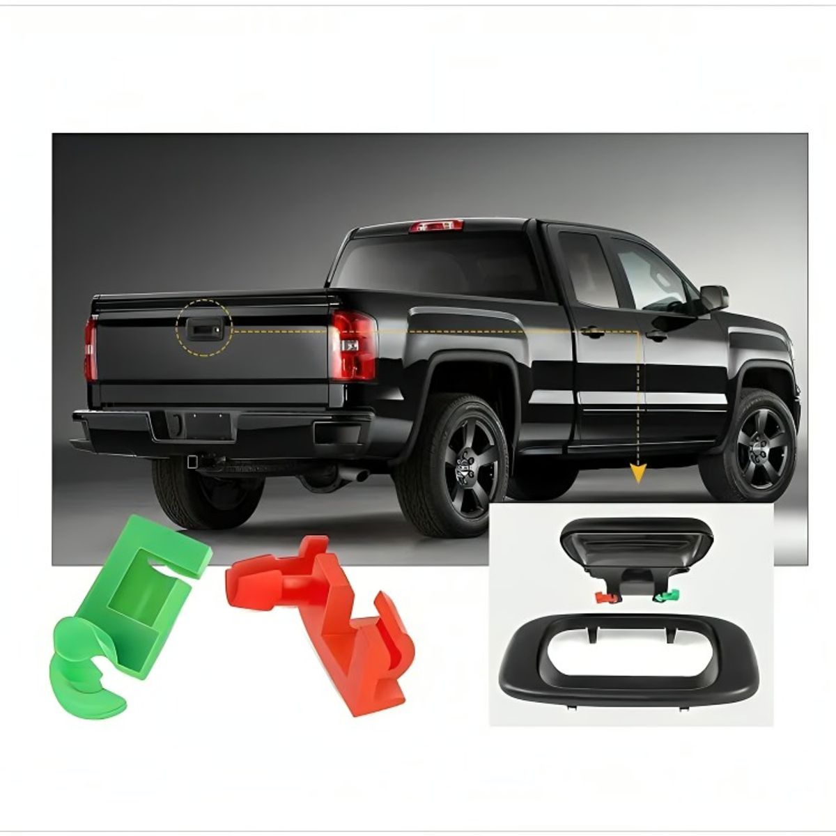 OEM - Set 460 Clips Broches Puerta Para