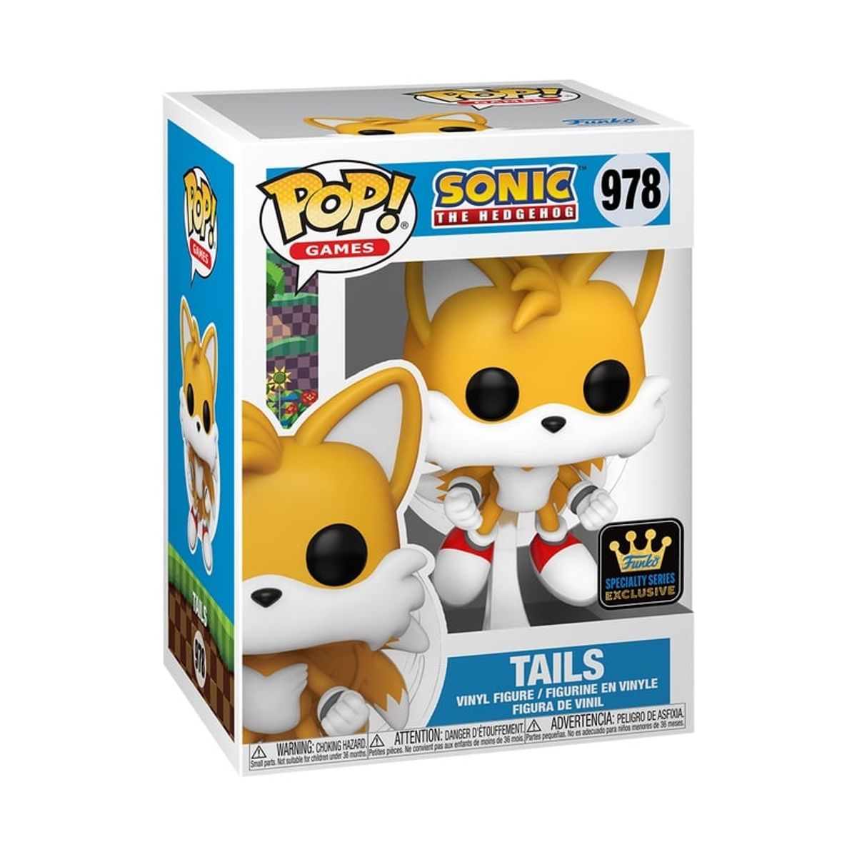 FUNKO - Funko Pop Sonic Tails 978 Exclusivo