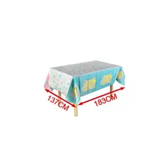 GENERICO - Mantel Plastico Boy Or Girl Rosa-Azul 137x183cm