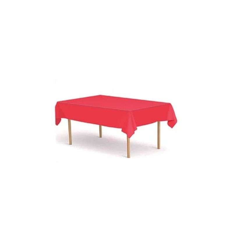 GENERICO - Mantel Plastico Rojo