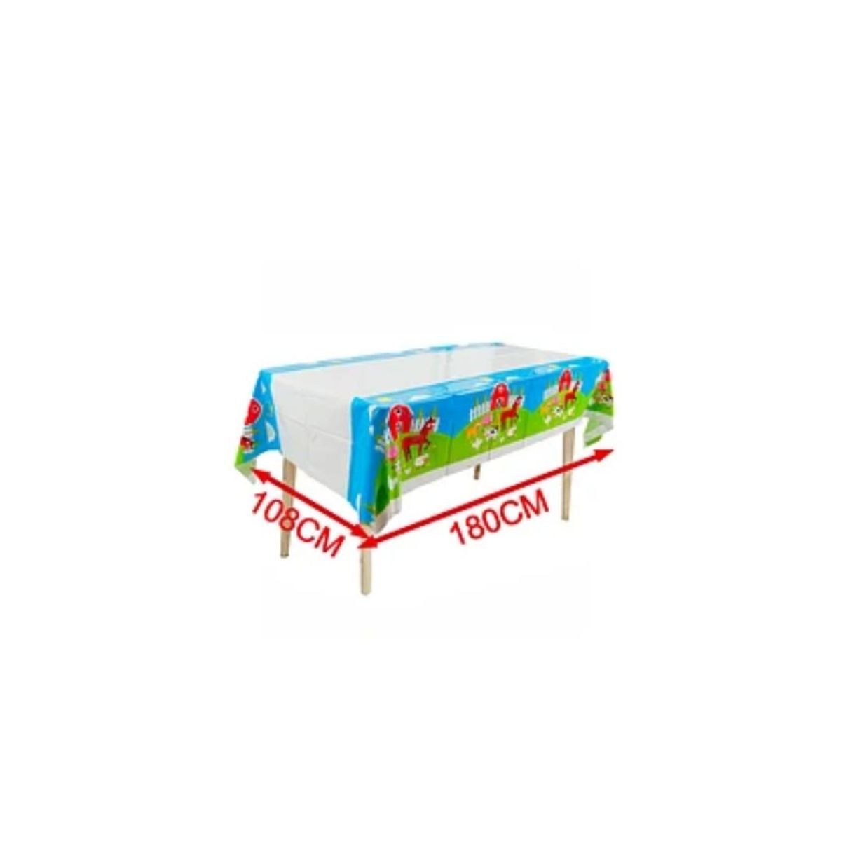 GENERICO - Mantel Plastico Granja 108x180cm