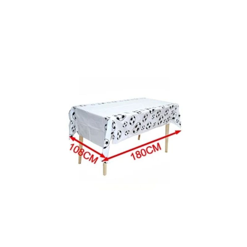 GENERICO - Mantel Plastico Futbol 108x180cm