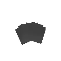 GENERICO - Servilletas De Papel Negras 16pcs 33x33cm