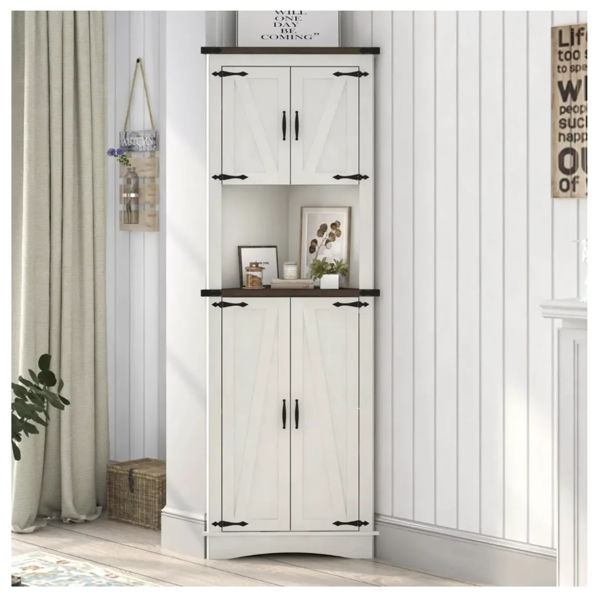 HOMER DESIGN - Estante Esquinero Repisa Moderna 172cm De Alto Living Cocina…