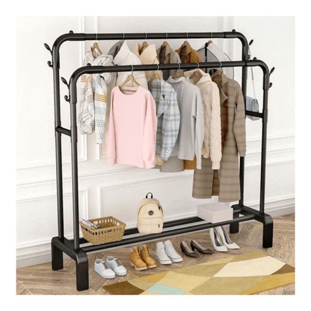 DEWINNER - Exhibidor colgador doble grande hasta 35 k