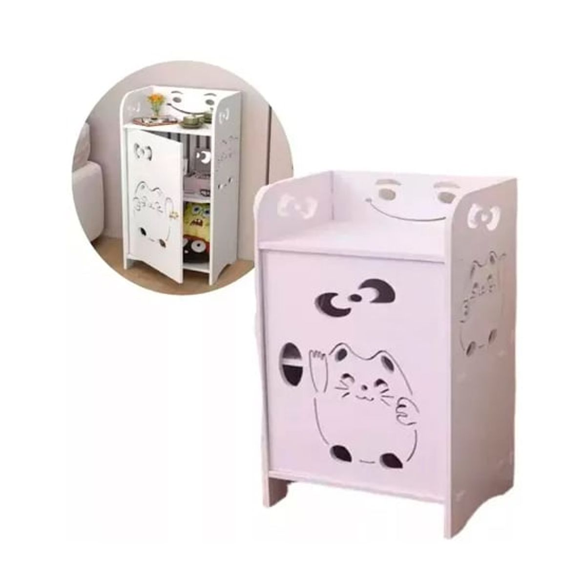 DEWINNER - Estante Velador repisa organizador de niño