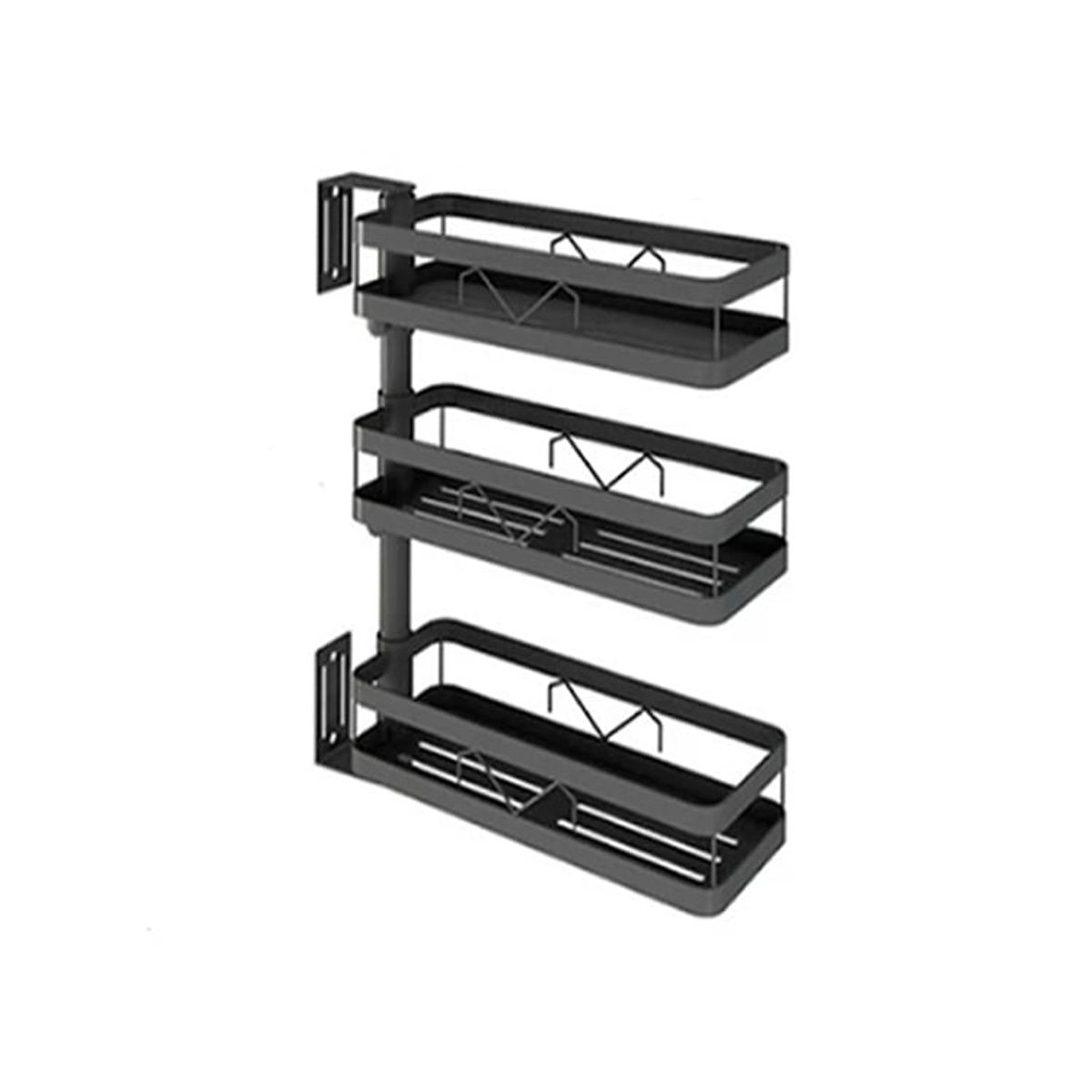 DEWINNER - Estante colgante organizador rotatorio 3  niveles
