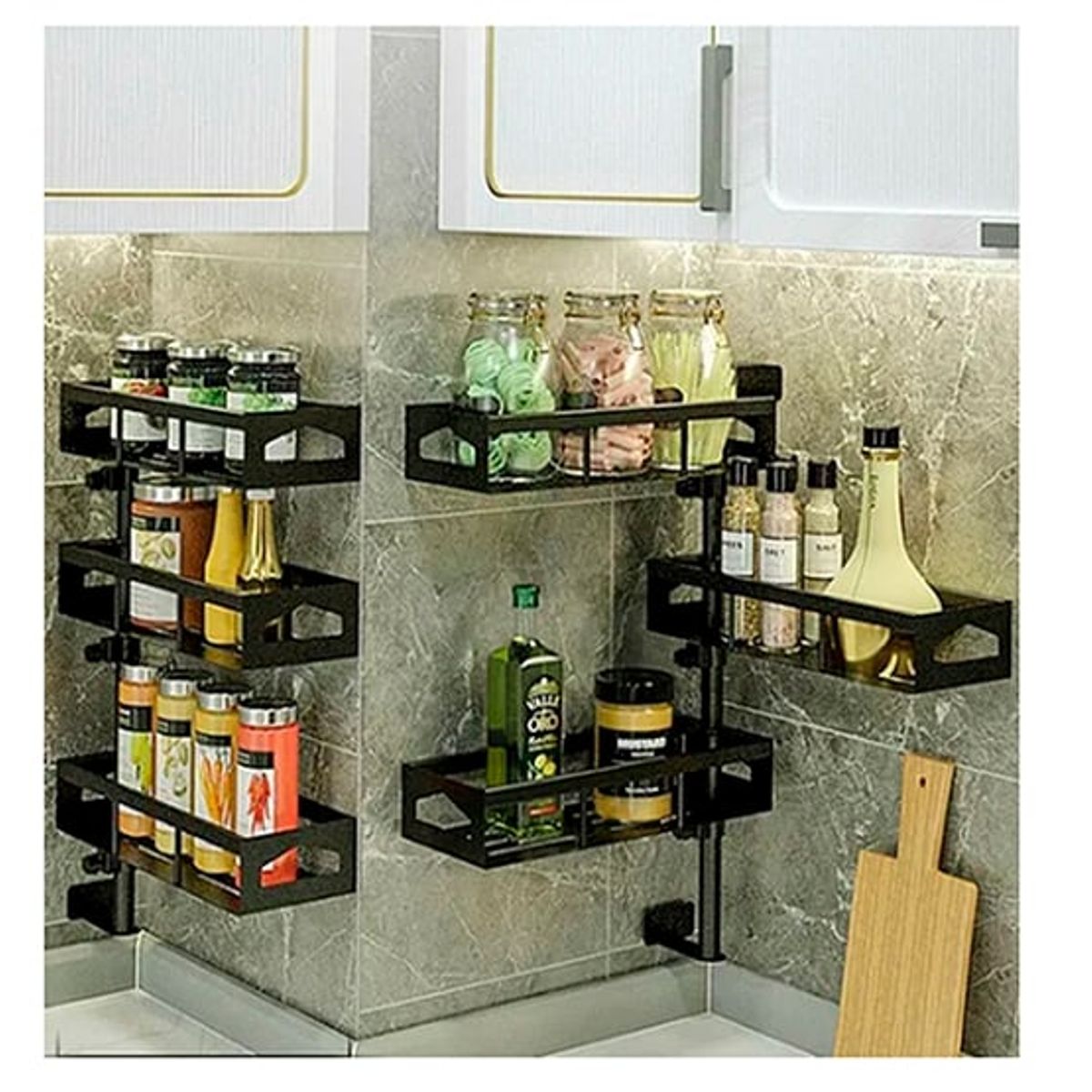 DEWINNER - Estante colgante organizador rotatorio 3  niveles