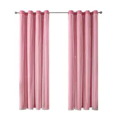 GENERAC - Cortinas Black Out Adornos Decoracion Hogar 132x214cm