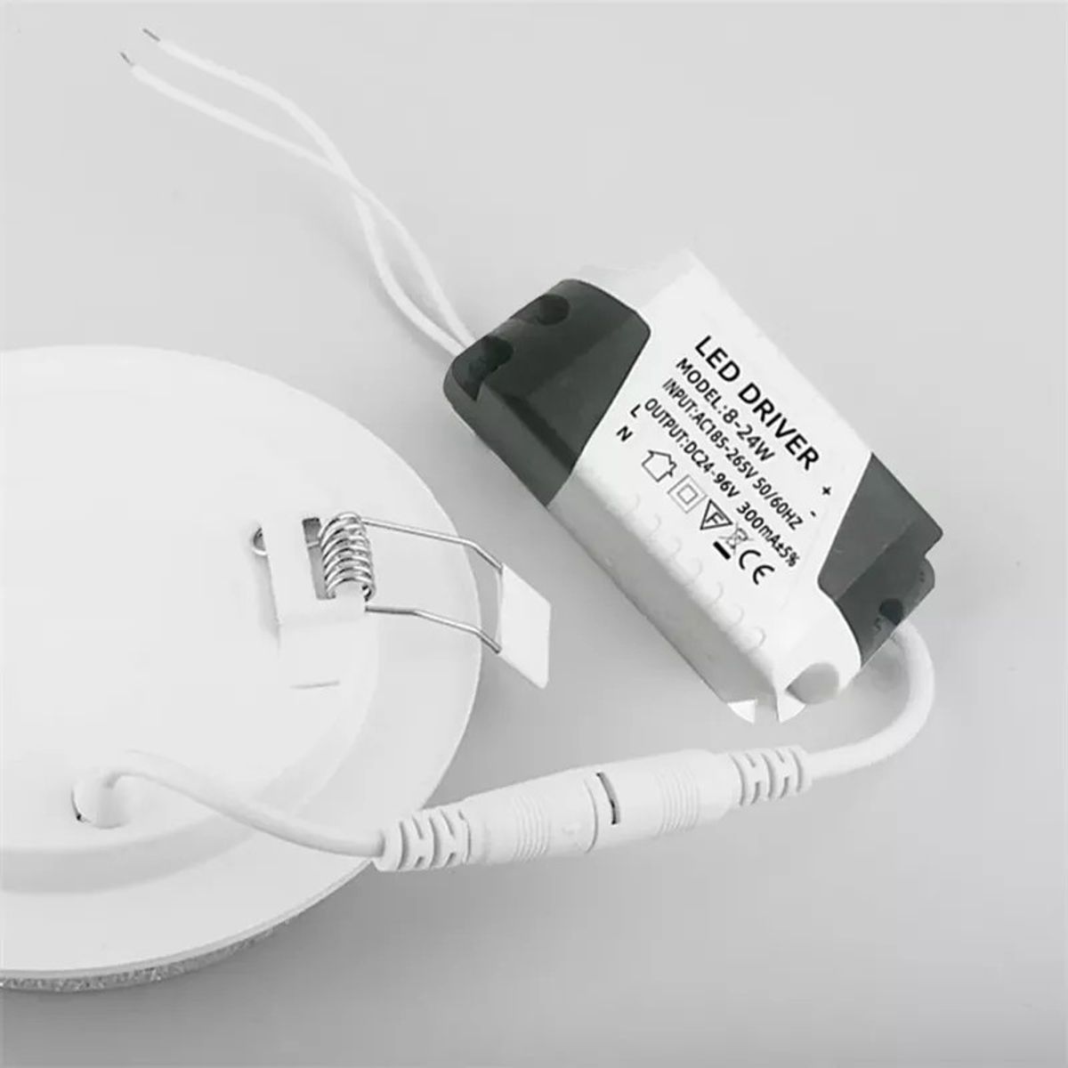 KUANGYE - Pack X10 Led Driver 8-24w 300ma Transformador Tecno