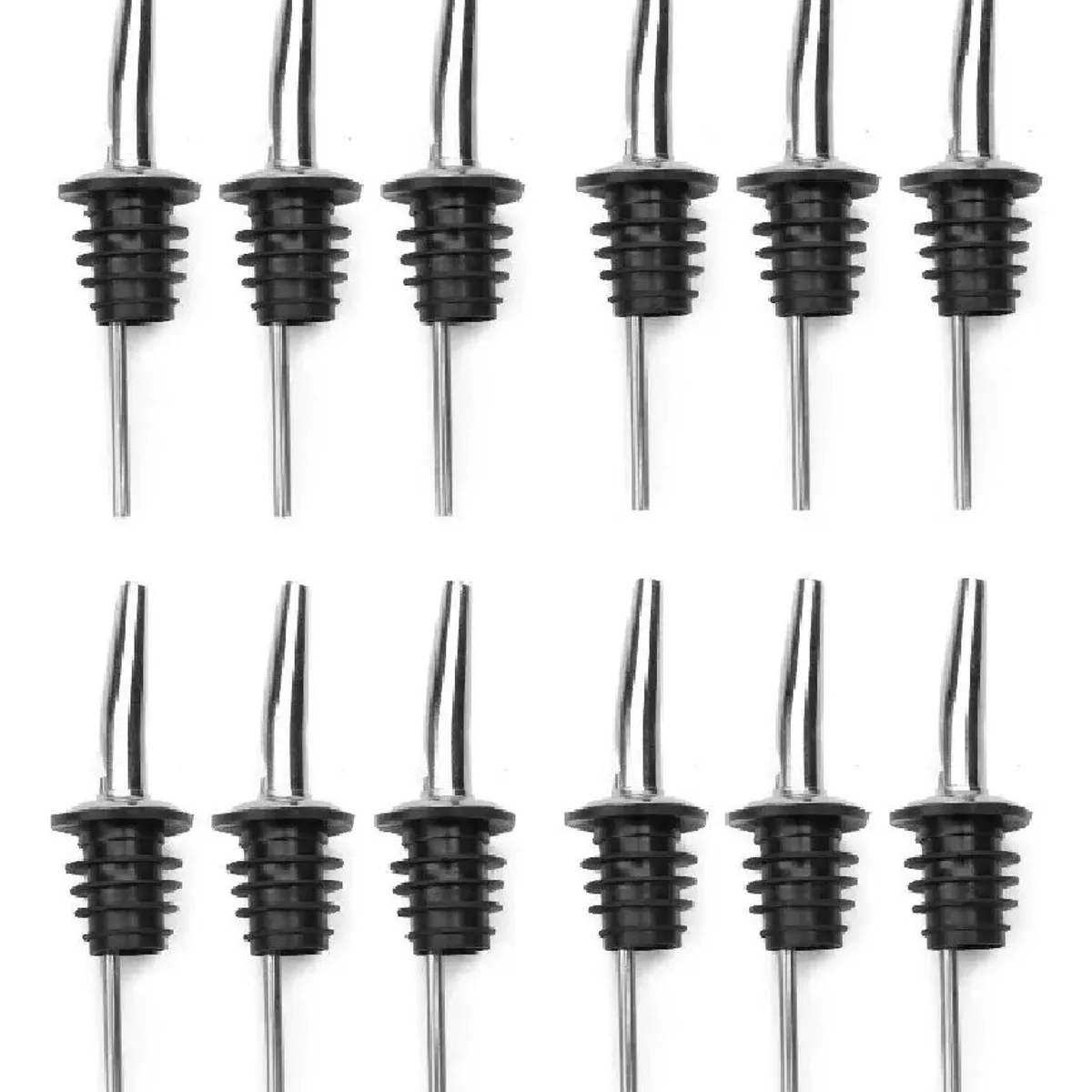 KUANGYE - Pack 12 Dosificadores Dispensador De Licor Kit Bartender Set