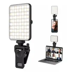 KUANGYE - Luz Led Selfie Adaptable Para iPhone Macbook Notebook