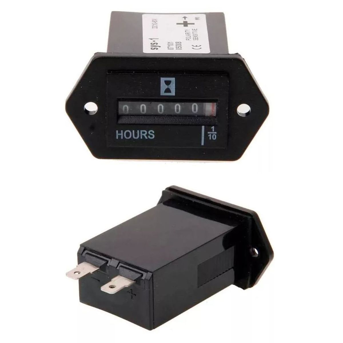 KUANGYE - Horometro Contador De Horas Análogo 10 A 80v