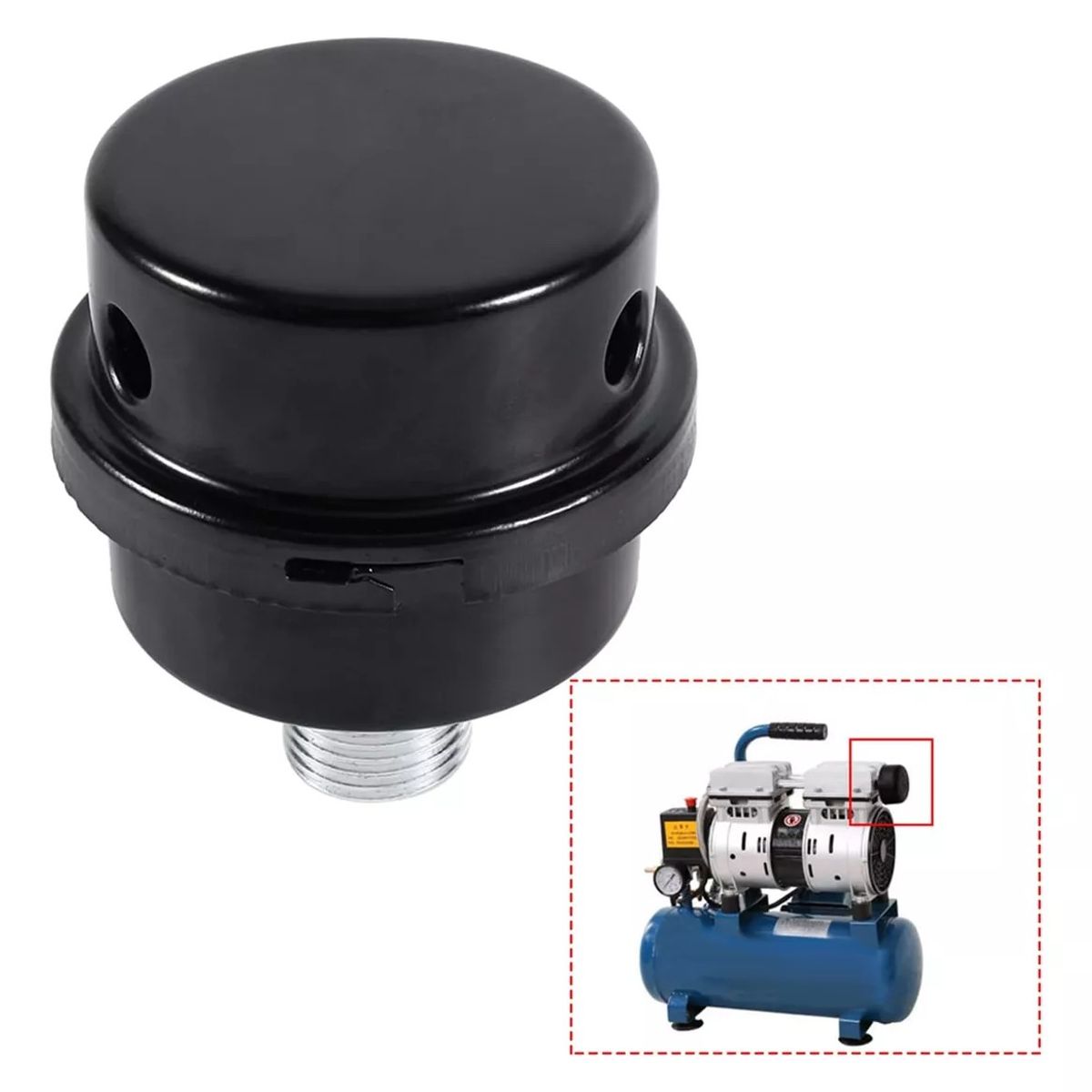 KUANGYE - Filtro - Escape 20mm- Metal Para Compresor