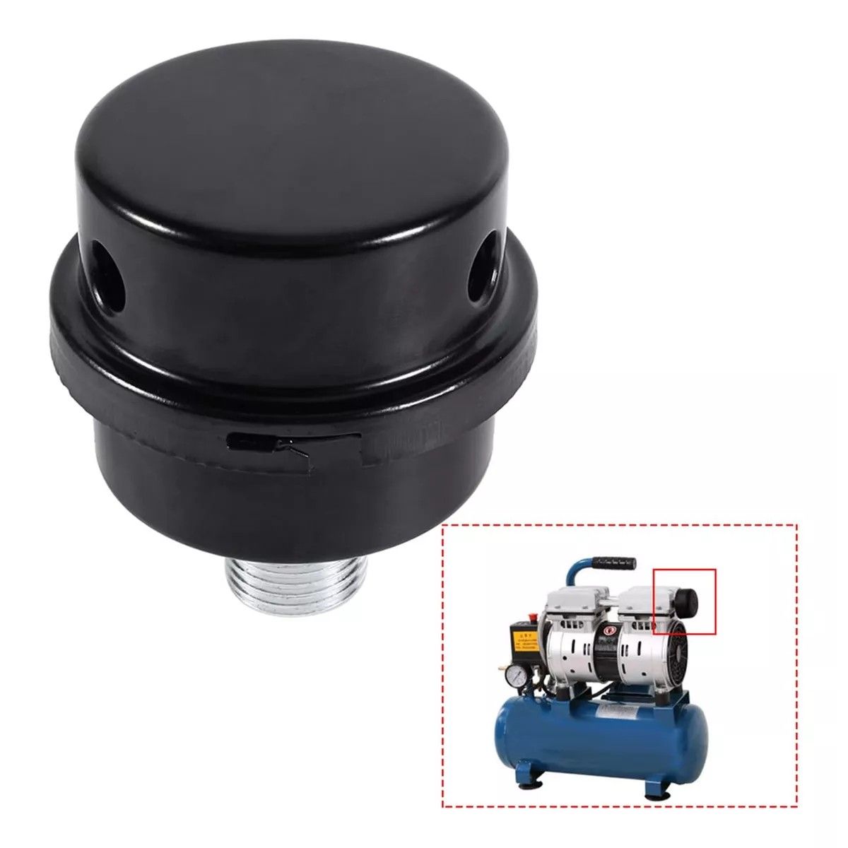 KUANGYE - Filtro - Escape 20mm- Metal Para Compresor