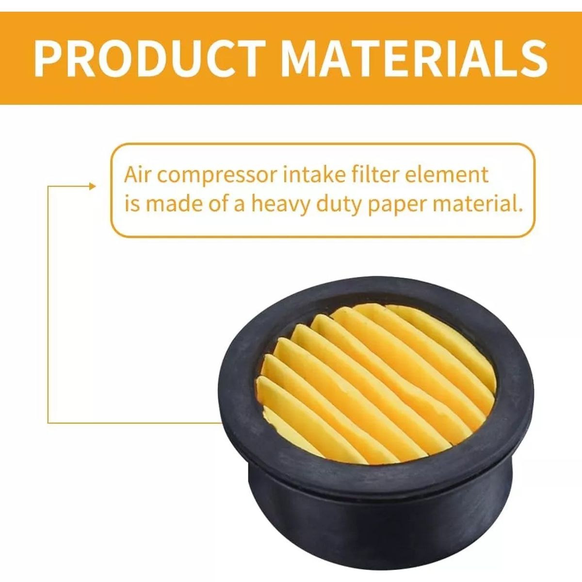 KUANGYE - Filtro - Escape 20mm- Metal Para Compresor