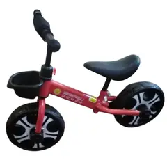 GENERICO - Bicicleta de aprendizaje por niveles Roja