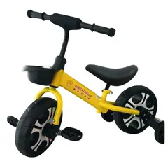 GENERICO - Bicicleta de aprendizaje por niveles Amarilla
