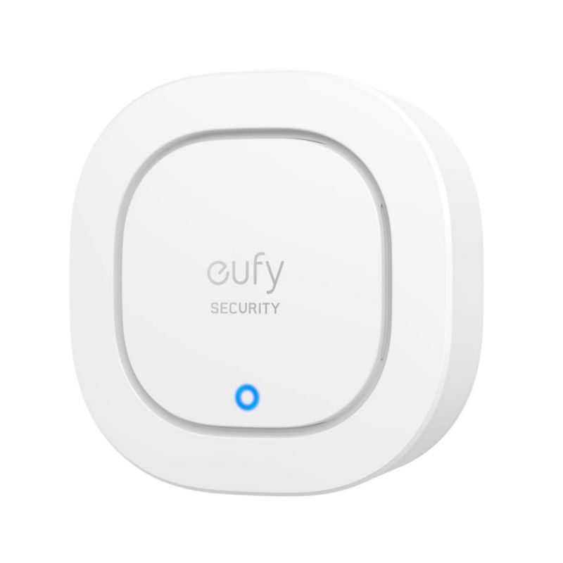 EUFY - Sirena de seguridad EUFY IP65 impermeable,105 dB, duración batería 2 años Blanco