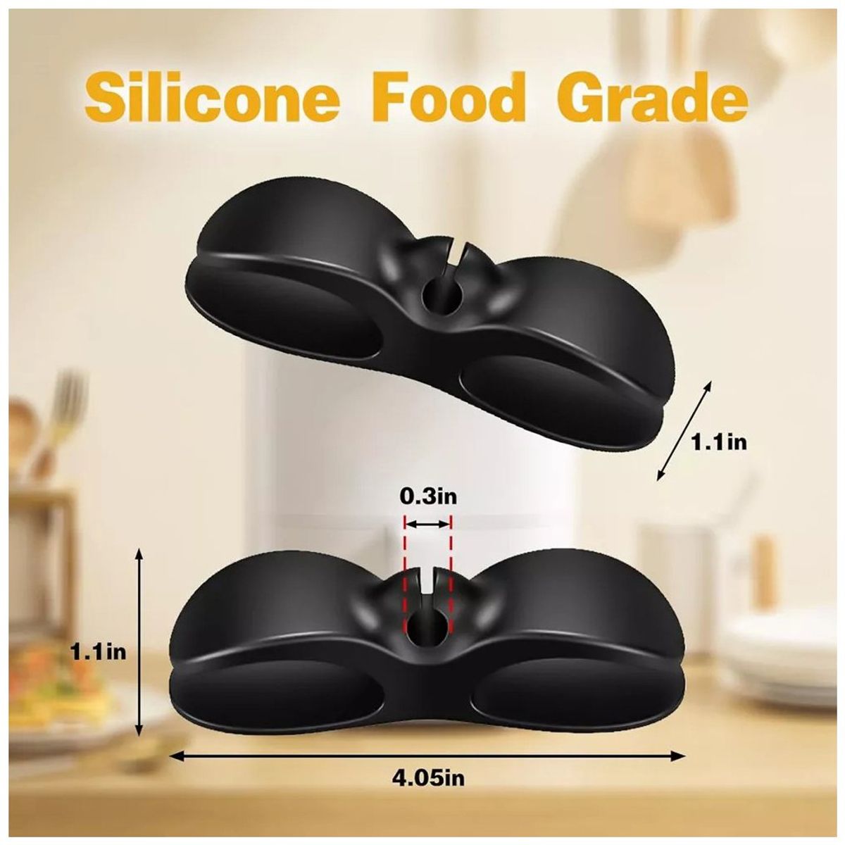 KUANGYE - Organizador De Cables Para Electrodomésticos - 4 Unidades