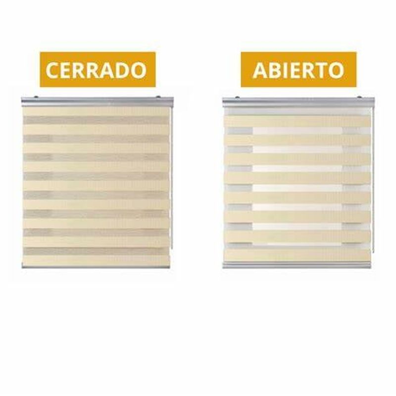 GENERICO - Cortina roller duo 100x200 cm