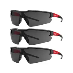 MILWAUKEE - 3 GAFAS DE SEGURIDAD OSCURAS 48-73-2054