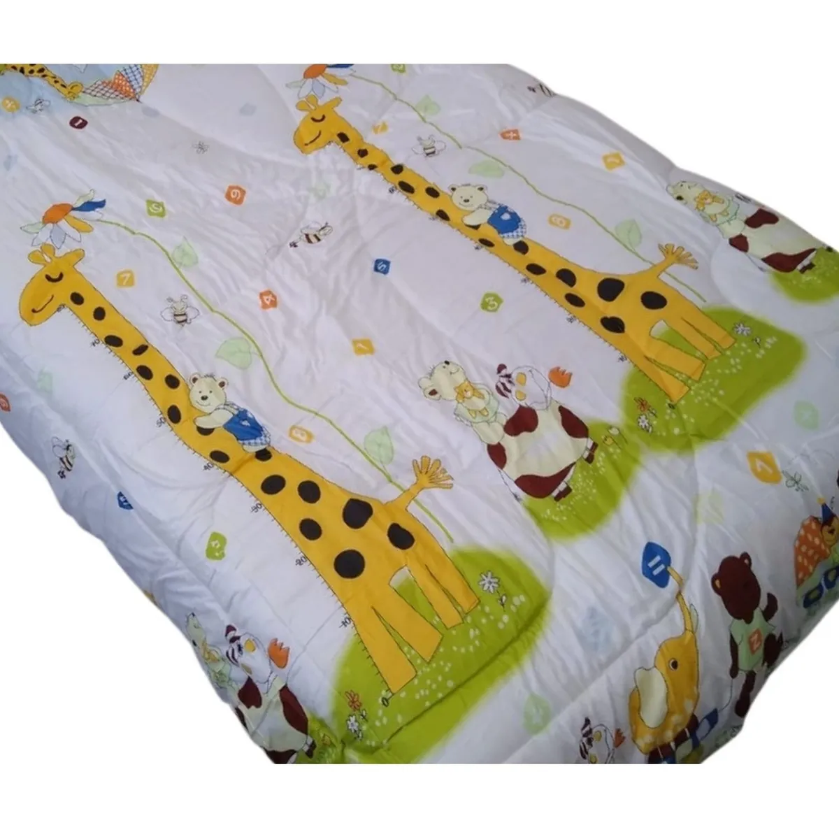 GENERAL TIRE - Plumón Infantil Jirafa 1.5 plazas acolchado