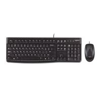 Kit Teclado y Mouse MK120 USB Plug and Play