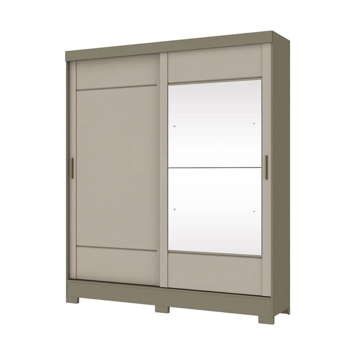 GENERICO - Closet 2 puertas corredizas Duna Cristal Briz