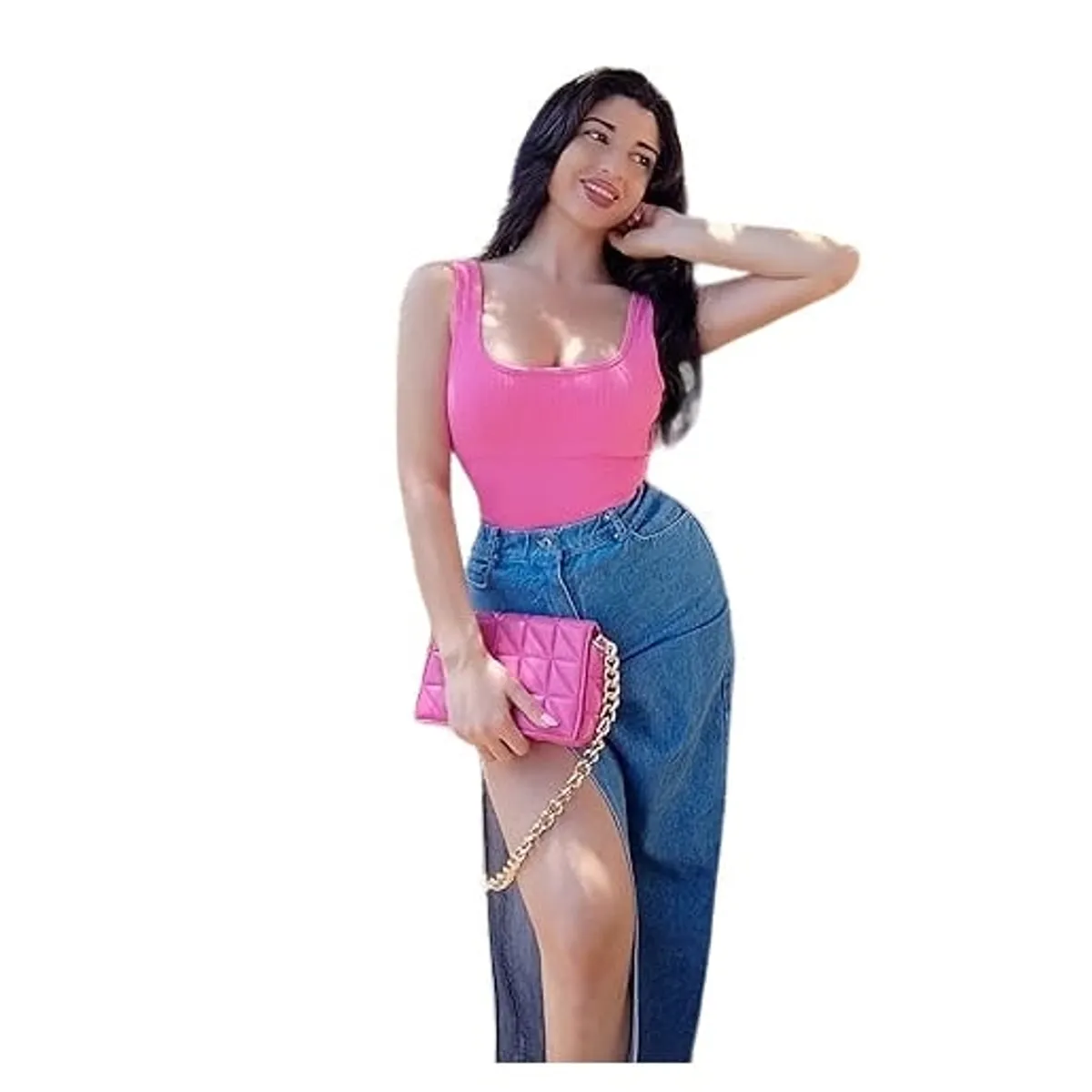 GARSIL - Body Casual Deportivo Reductor De Cintura Para Mujer - Espalda Cerrada