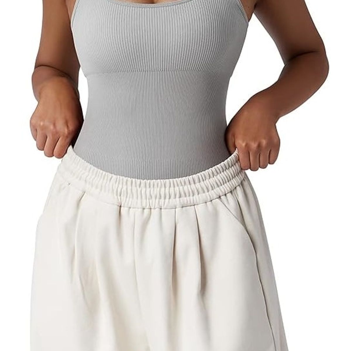 GARSIL - Body Casual Deportivo Reductor De Cintura Para Mujer - Espalda Cerrada