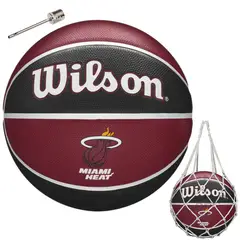 WILSON - Balon Basquetbol Pelota Basketball Nba Miami Heat N°7