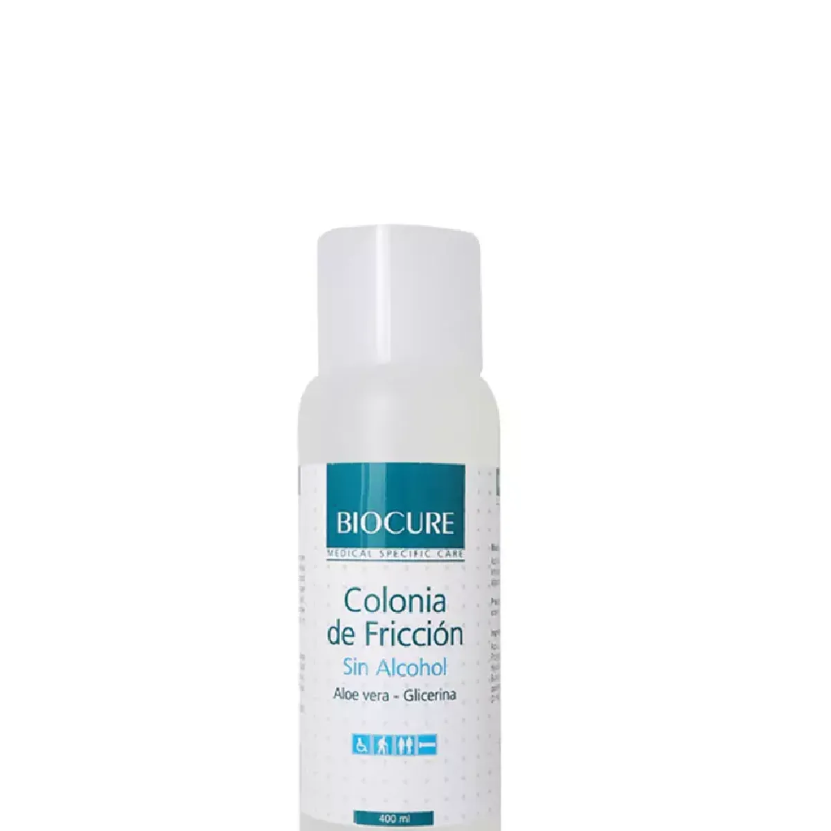 BIOCURE - Biocure Colonia De Fricción Aloe Vera Glicerina 400ml