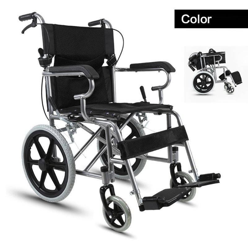 MUNDO MAGIA - Silla De Ruedas Geriátrica Paseo Liviana Plegable