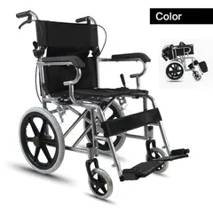MUNDO MAGIA - Silla De Ruedas Geriátrica Paseo Liviana Plegable