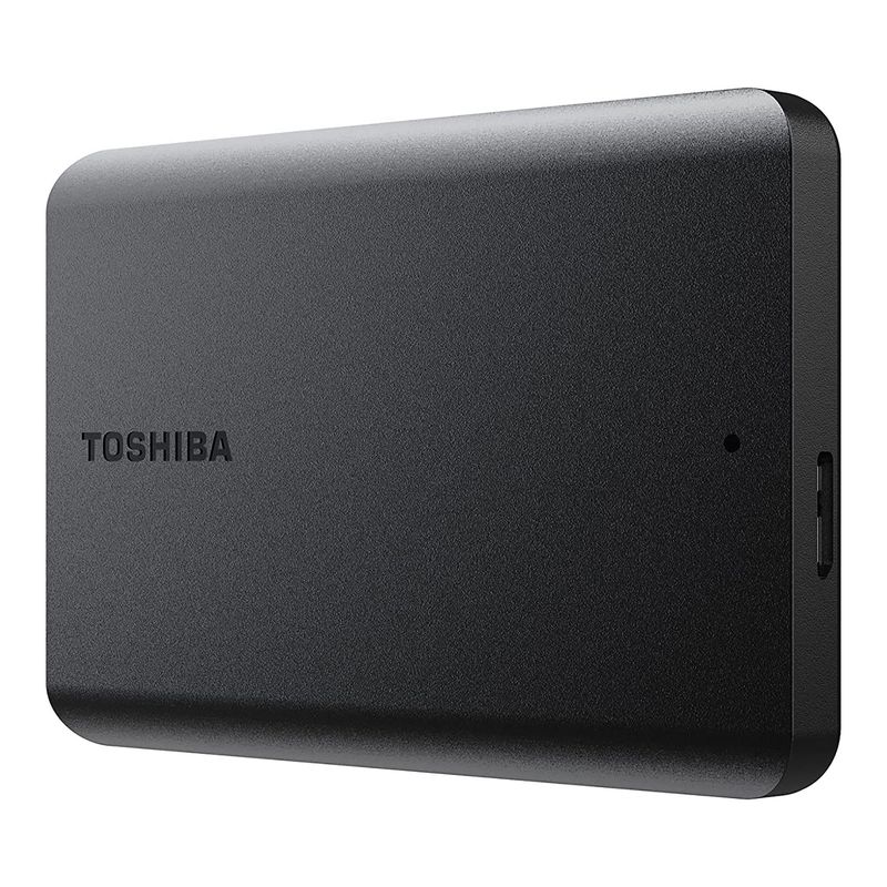 TOSHIBA - Disco Duro Externo Toshiba Canvio Basics 1TB USB 3.0 Negro - Negro