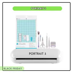 SILHOUETTE - Plotter de Corte Portrait 3 + Herramientas SBF01