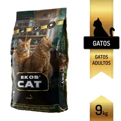 TRESKO - Alimento EkosCat gato adulto 9Kg