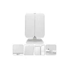 GENERICO - Espejo Tocador Maquillaje Profesional Aumento Led Plegable