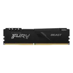 KINGSTON - Memoria RAM Fury Beast Black DDR4 32GB 3200MTs CL16