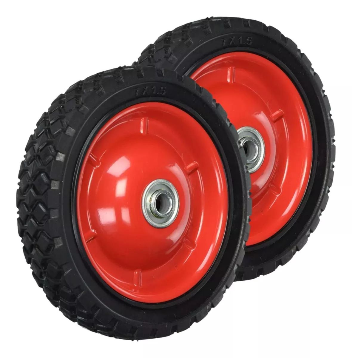 DICAS - Ruedas Para Carro Macizas 7 Pulgadas Dicas