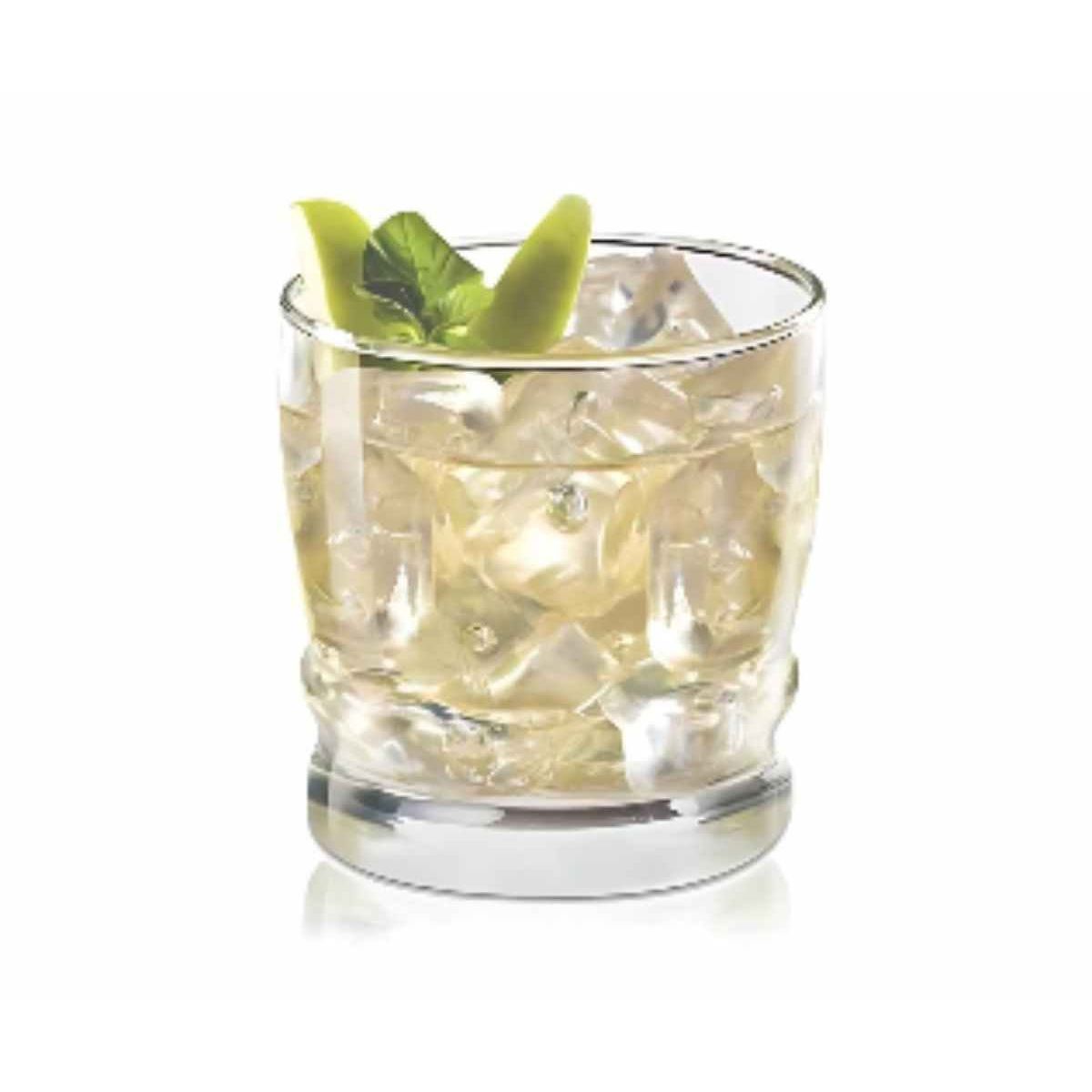 CRISTAR - Set de 6 Vasos Bajos Madeira Rock 304cc Cristar