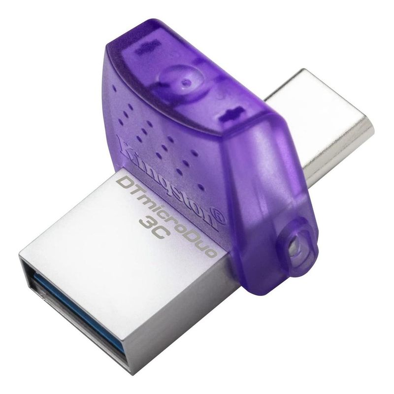 KINGSTON - Pendrive Kingston Datatraveler Microduo 3c 128gb 3.2 Gen 1